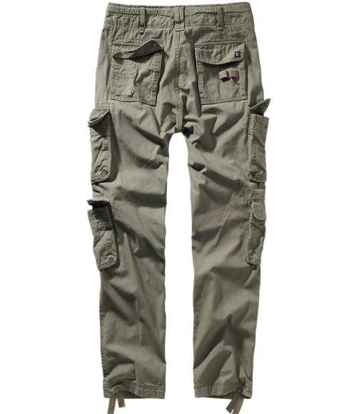 10161 Pure Slim Fit Cargo pant Olive Brandit