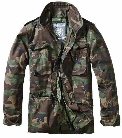 310810 M65 Fieldjacket Classic Jacket WoodLand Brandit