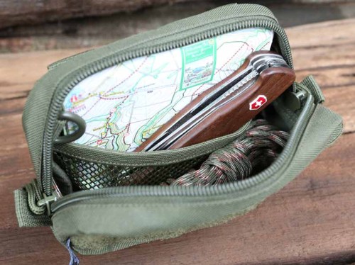 804810 compact molle pouch woodland Brandit