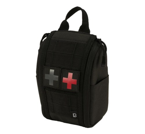 8094-11002 First Aid Molle Pouch Black Brandit