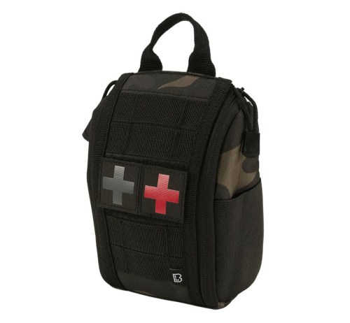 8094-12004 First Aid Molle Pouch DarkCamo Brandit