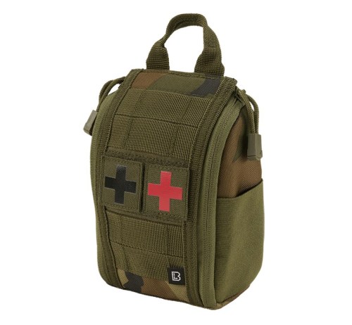 8094-150010 First Aid Molle Pouch WoodLand Brandit