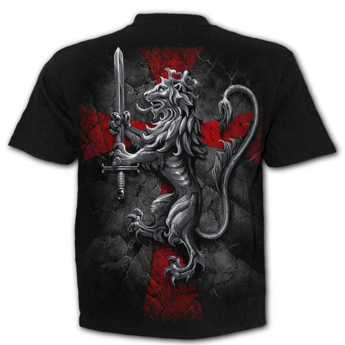 L052M101 Tshirt Valiant Black Spiral Direct