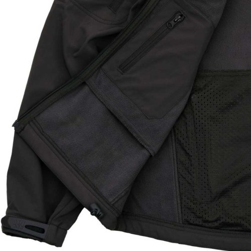 SoftShell Jacket SniperPro Black 100% WaterResisant 101 inc
