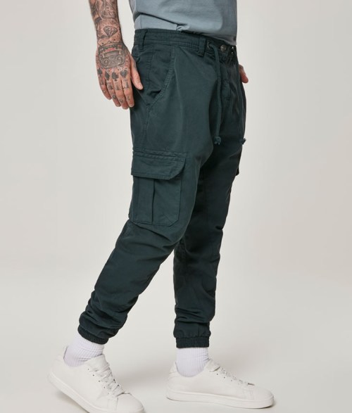 cargo jogging pants BottleGreen
