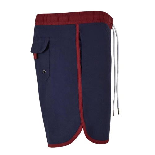 TB2050 Swimshort Retro Burgundy-Midnight Urban Classics