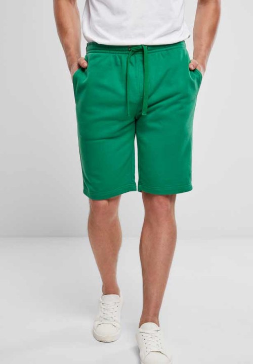 TB2076 Basic JungleGreen Sweat Shorts Urban Classics