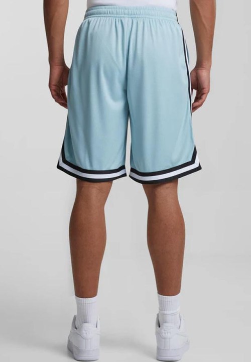 TB243 Stripes mesh White/Black Shorts Urban Classics