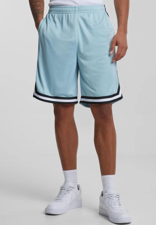 TB243 Stripes mesh White/Black Shorts Urban Classics