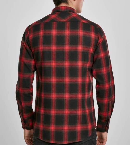 TB3195 Checked Flanell Black-White Urban Classics