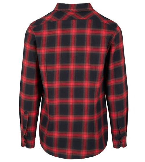 TB3195 Checked Flanell Black-White Urban Classics